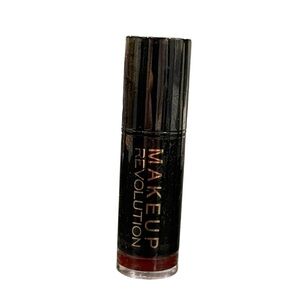 New Makeup Revolution London Lipstick RECKLESS 0.11oz/3.2g Deep Dark Red Classic